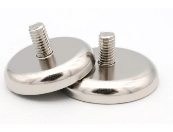 20mm Neodyum Pot Erkek Mıknatıs