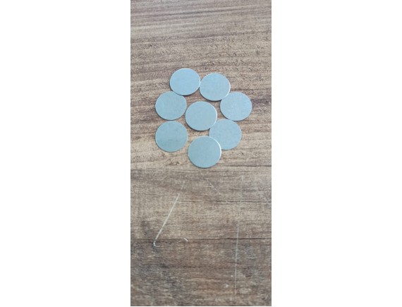 ÇAP 15 MM   METAL PUL  (PAKET 1000  ADET )
