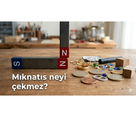 Mıknatıs Neyi Çekmez? Manyetik Etkiye Kapalı Maddeler ve Nedenleri