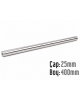Çap: 25 mm x Delik Çapı: 8 mm x Boy: 400 mm Çubuk Neodyum Mıknatıs Çap: 25 mm x Delik Çapı: 8 mm x Boy: 400 mm Çubuk Neodyum Mıknatıs